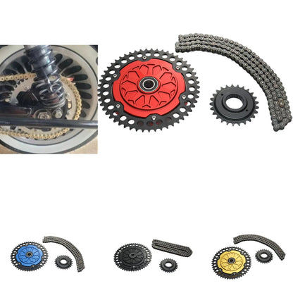 Blue Transmission Sprocket Conversion for Harley Road Glide M8 (2009-2024)