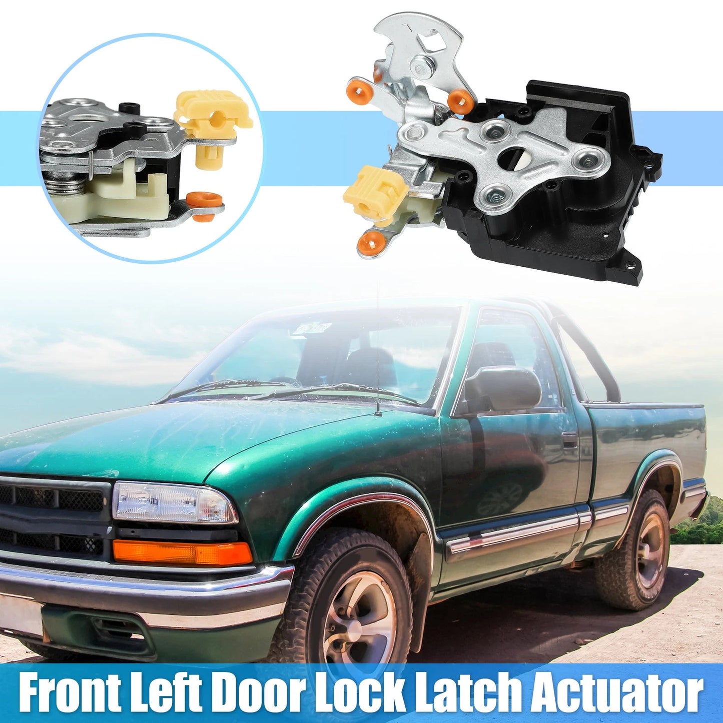 Front Left Power Door Lock Actuator Assembly for Chevy GMC