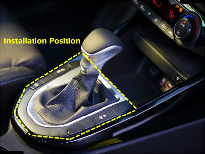 Carbon Fiber Gear Shift Box Panel Lid Cover Trim for Kia Forte K3 (2019-2021)