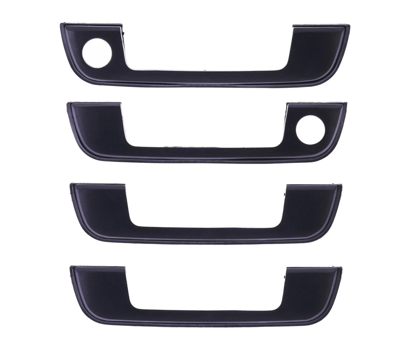 4pc Set Left + Right Outer Door Handle Cover Black for BMW E36 E34 (1988–1999)