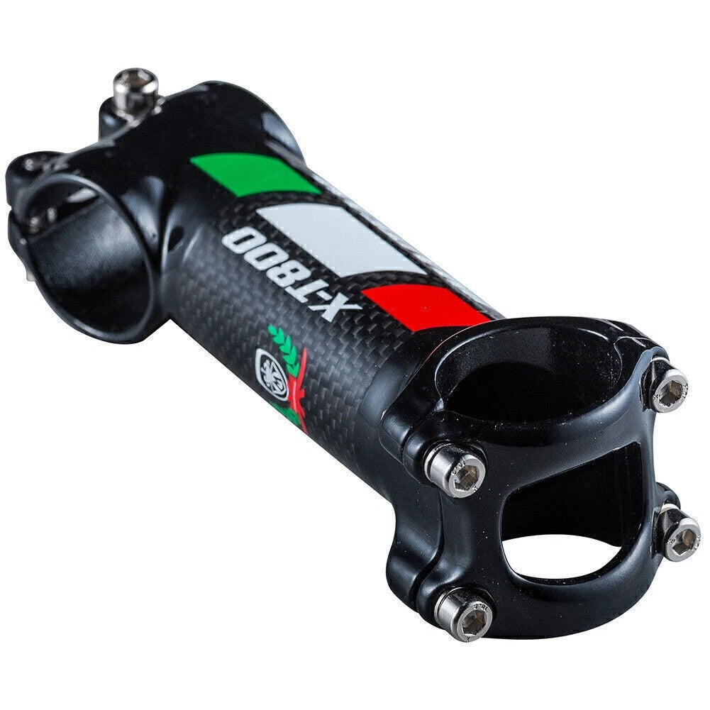 Carbon Fiber Handlebar Mount Clamp Stem for MTB Road Bike 80/90/100/110MM