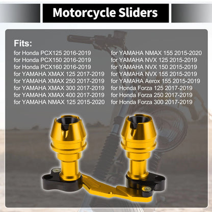 Frame Slider 175mm Anti-Crash Protector Aluminum for Motorcycles
