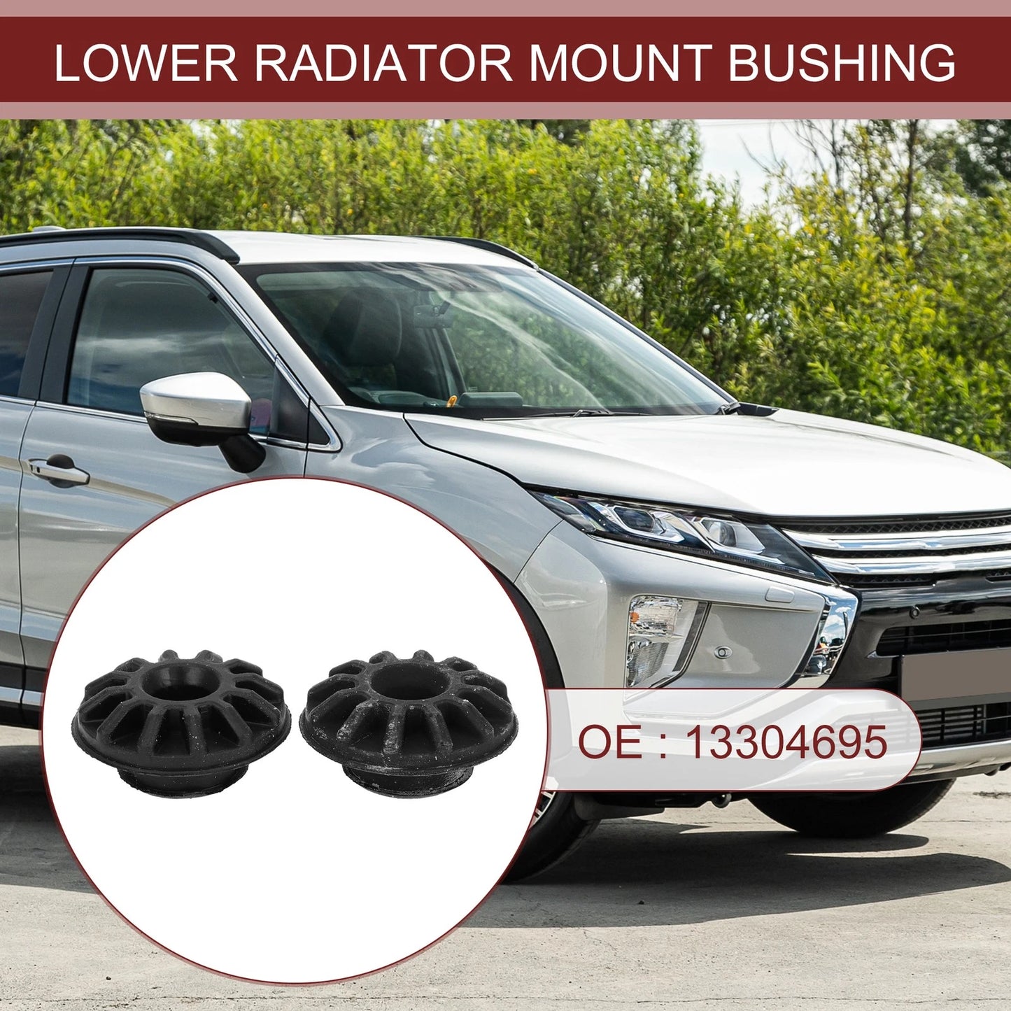 Lower Radiator Mount Bushing for Chevrolet Cruze (2011 - 2016)