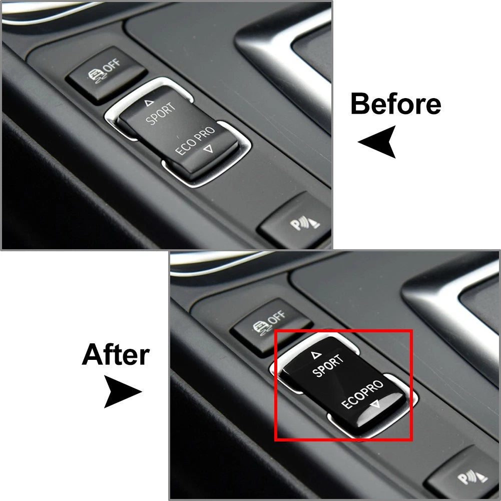 Gear Mode Switch Button Trim for BMW 1 2 3 4 Series F20 F21 F22 F30 F32