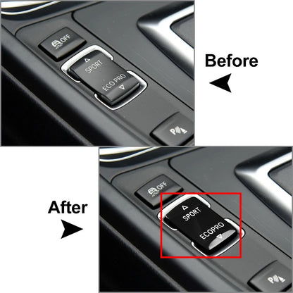 Gear Mode Switch Button Trim for BMW 1 2 3 4 Series F20 F21 F22 F30 F32