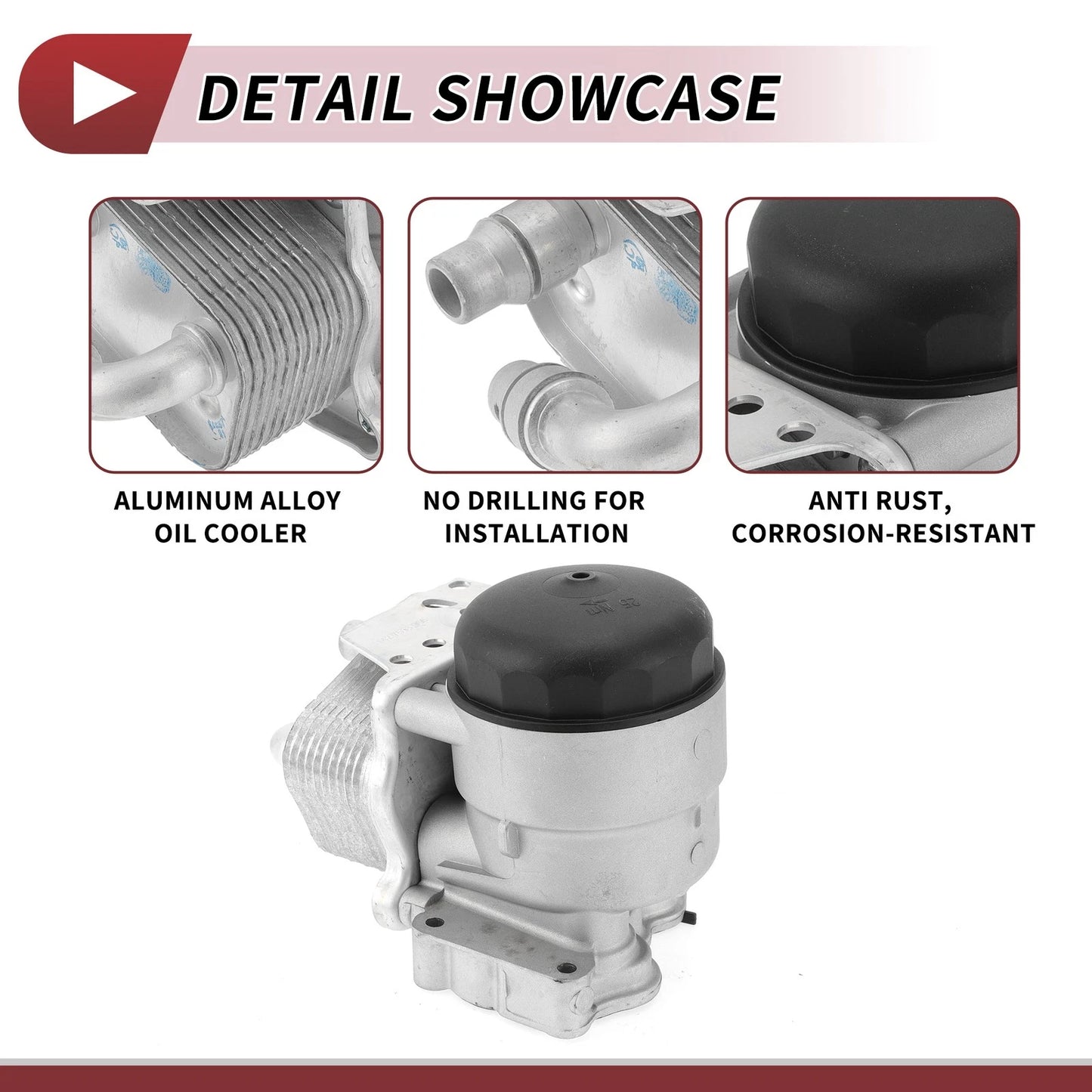 Engine Oil Cooler Filter Housing for BMW 120i (2006-2012)