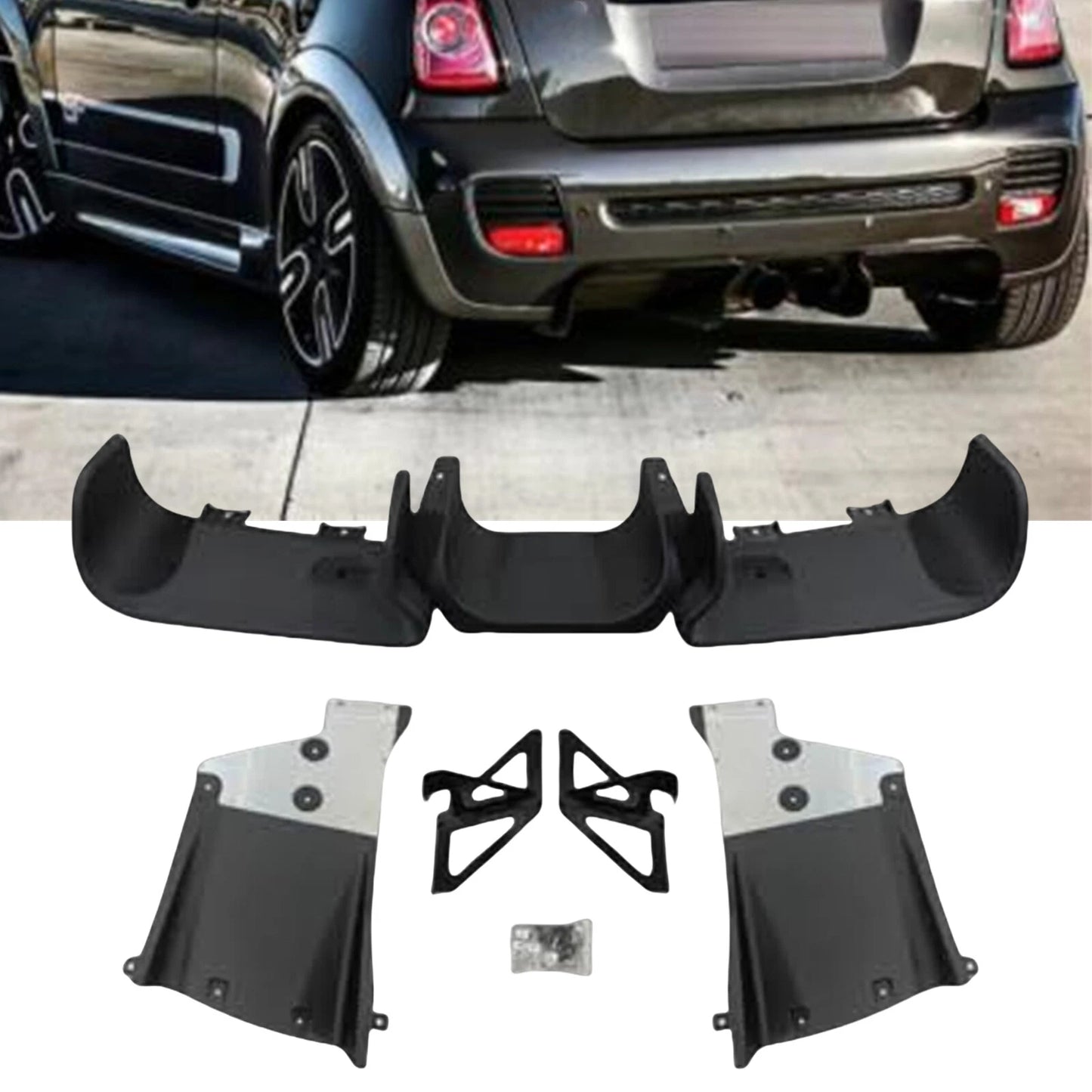 Rear Diffuser Lip for MINI Cooper R56 R57 R58 R59 (2007-2013)