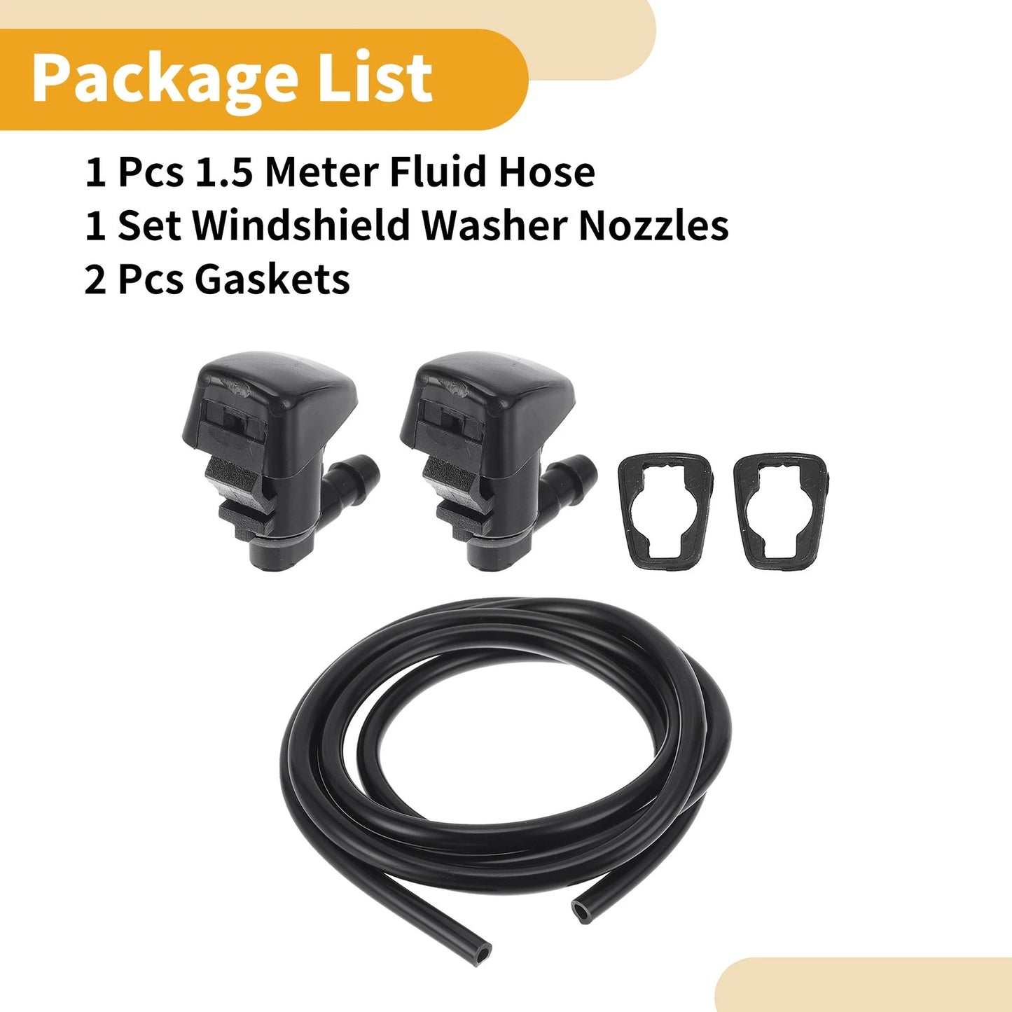 Windshield Washer Nozzle Kit for Jeep Grand Cherokee (2011-2017)