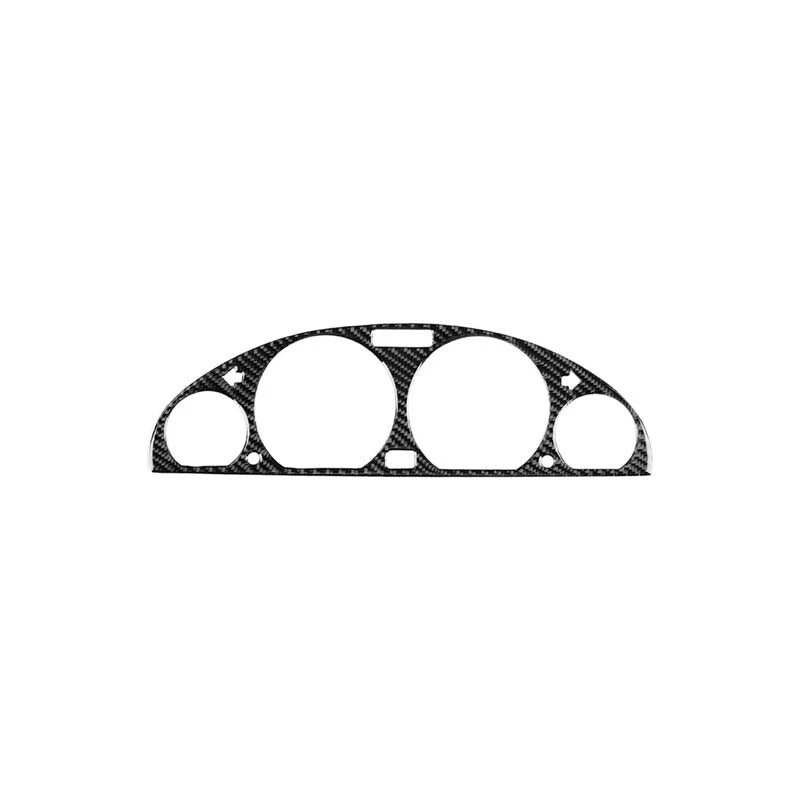 Carbon Fiber Inerior Speedmeter Cover Trim fit For BMW 3 Series E46 1998-2005