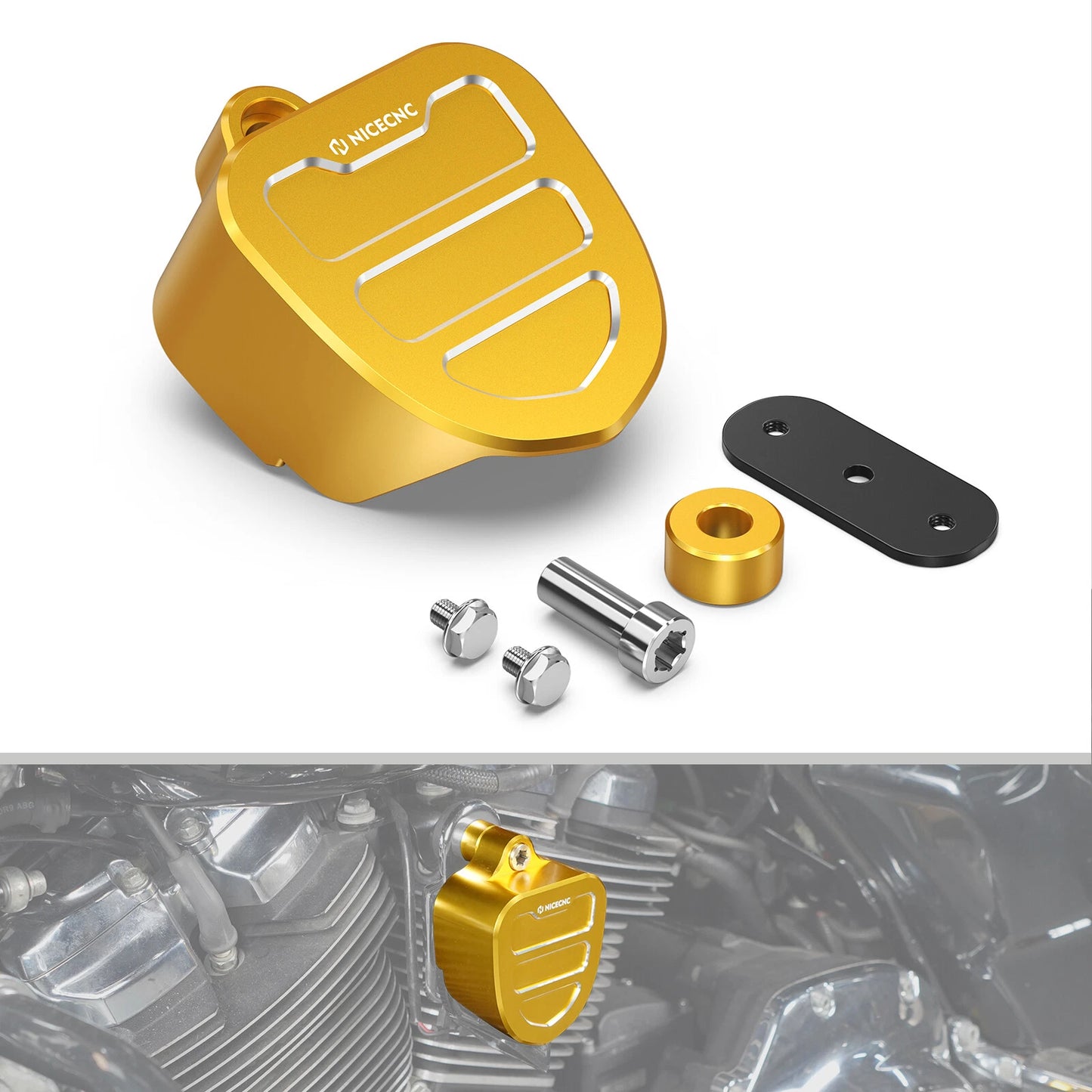 CNC Aluminum Horn Cover for Harley CVO Tri Glide FLHTCUTGSE (2020-2022)
