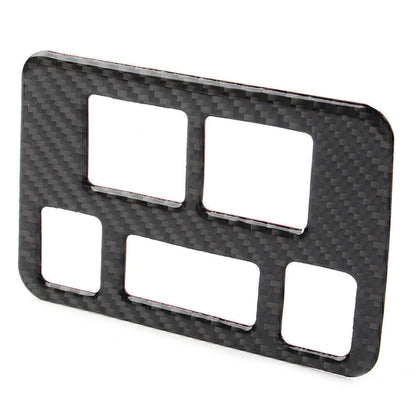 Carbon Fiber Headlight Button Frame Cover for Subaru Forester (2013-2018)