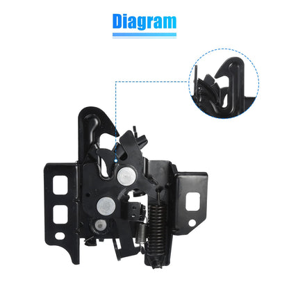 Hood Lock Latch Assembly for Chevrolet Impala (2006-2016)