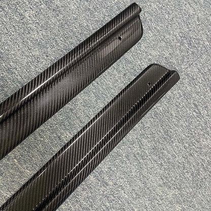 Real Carbon Fiber Door Sill Trim Strip for Nissan Skyline R33 GTS GTR 1994-1997