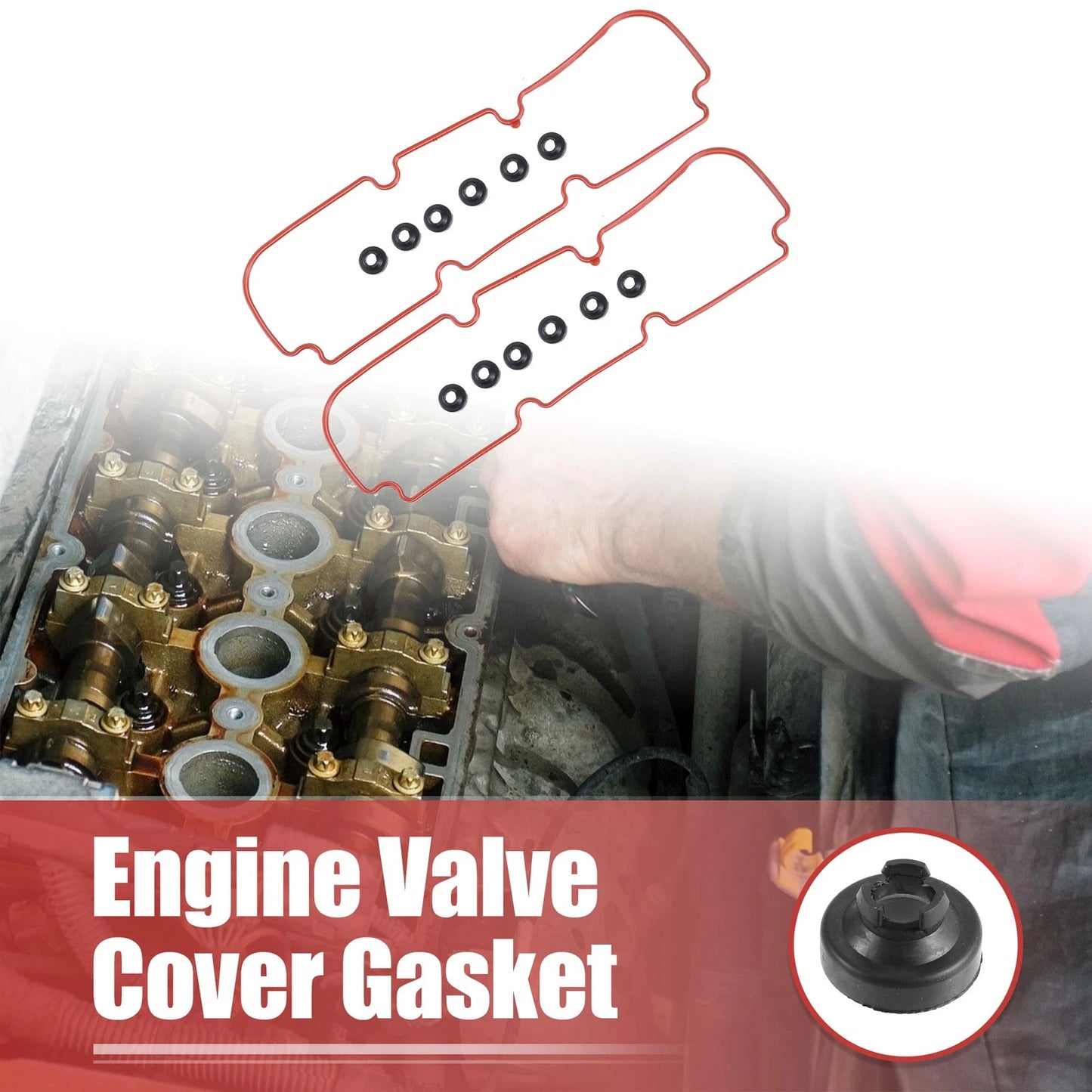 Valve Cover Gasket Kit for Buick Chevrolet Oldsmobile
