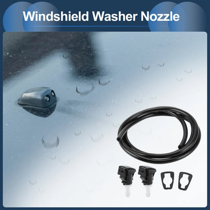 Windshield Washer Nozzle With Fluid Hose for Dodge Grand