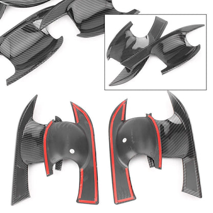 Carbon Fiber Door Handle Bowl Cover Trim for Mitsubishi Eclipse Cross (2018)