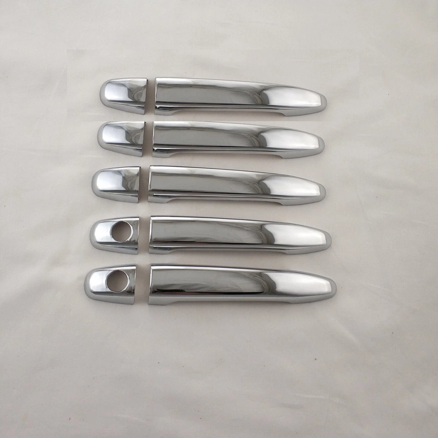 ABS Chrome Door Handle Lid Side Cover Trim for Toyota Prado FJ120 (2003-2009)