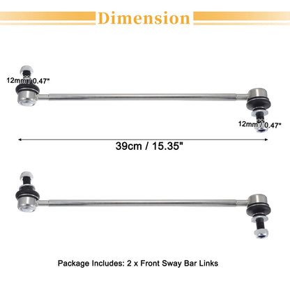 2 x Front Stabiliser Sway Bar Links for Toyota RAV4, Lexus NX200t (2013-2018)