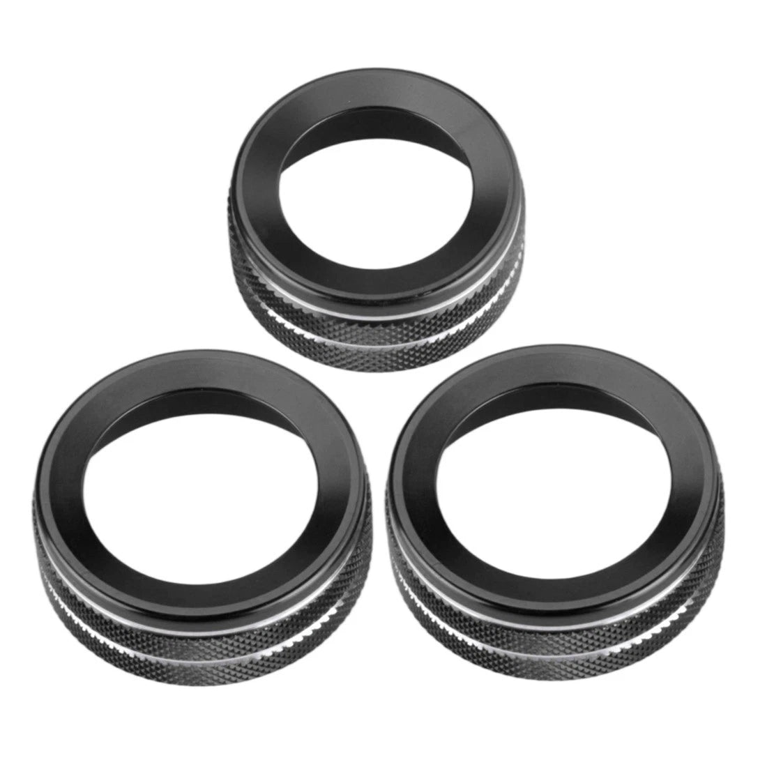 A/C CD Button Knob Ring Cover Trim for Ford Ranger (2023-2025)