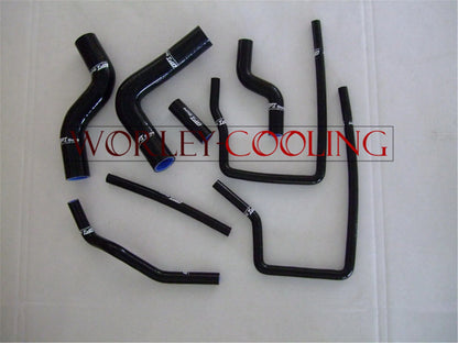 Black Radiator Hose for Subaru Impreza GC8 GF8 EJ20 WRX STI (1992-2000)