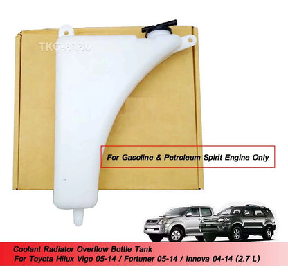 Coolant Overflow Tank for Toyota Hilux/Fortuner/Innova (2005-2014)