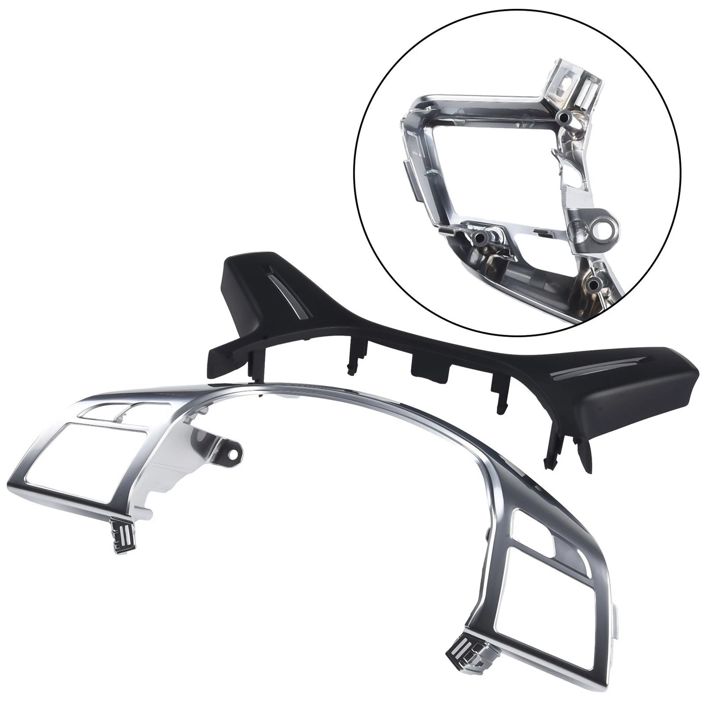 Steering Wheel Center Bezel Cover Trim for Mercedes ML GL GLS W166 W204 W212