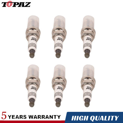 6 x IRIDIUM Spark Plugs for Nissan, Toyota, Lexus, Mitsubishi, Suzuki (2000-2023)