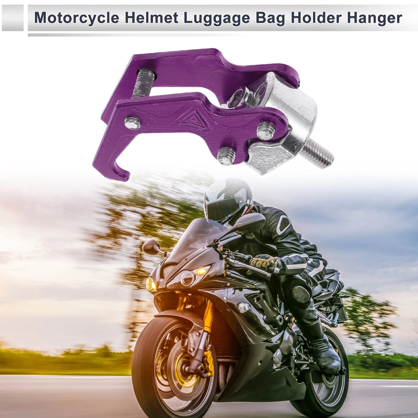 Claw Shape Aluminum Alloy Hanging Hook / 62mm Length / Hanging Hook for Motorcycle