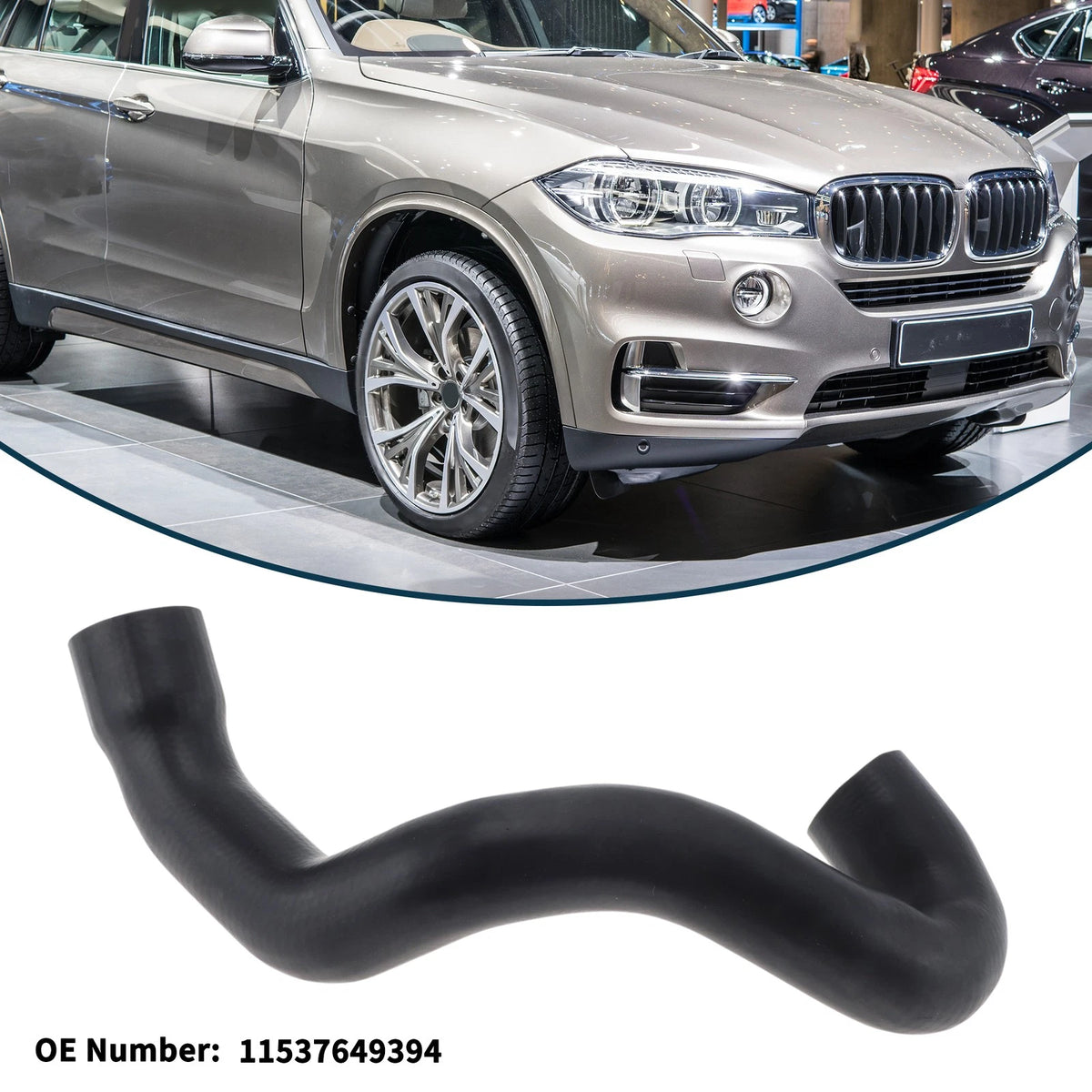 Radiator Hose for BMW X5 F15 3.0L Coolant Pipe (2014-2018)