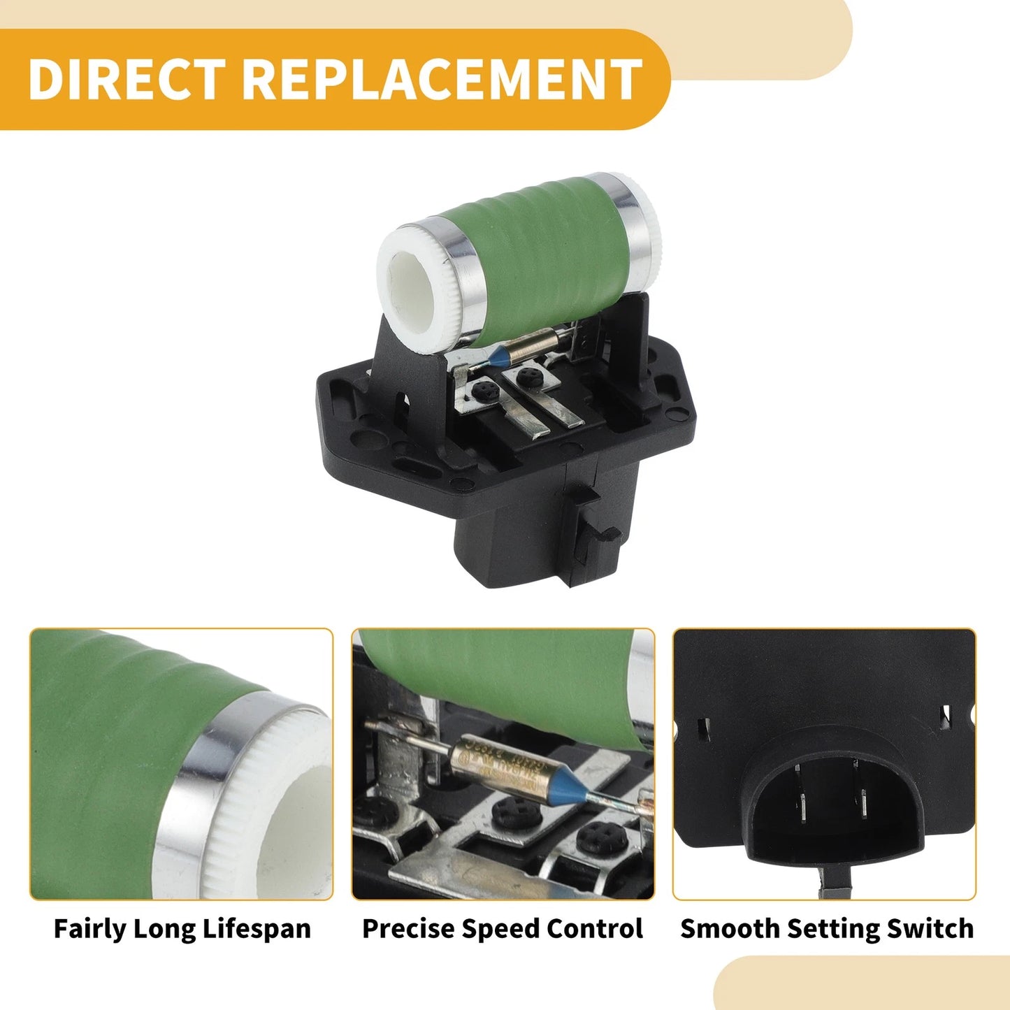 HVAC Blower Motor Resistor for Ford (2001-2005)