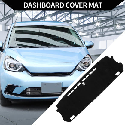 Dashboard Cover Mat for Honda Fit GR1-GR8 (2020-2024) - Black Protector Set
