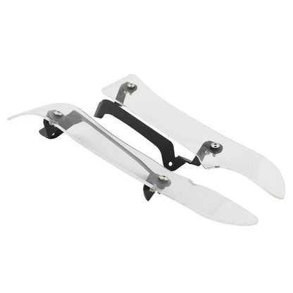 Clear Motorcycle Side Spoilers Wind Deflectors for BMW K1600GT (2017-2023)