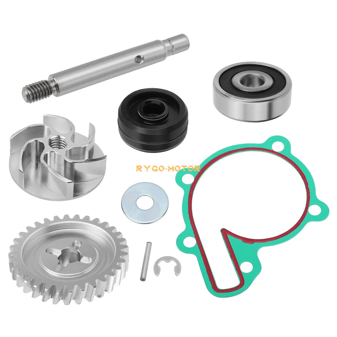 Water Pump Impeller Bearing Seal & Gasket Yamaha Banshee 350 (1987–1987)