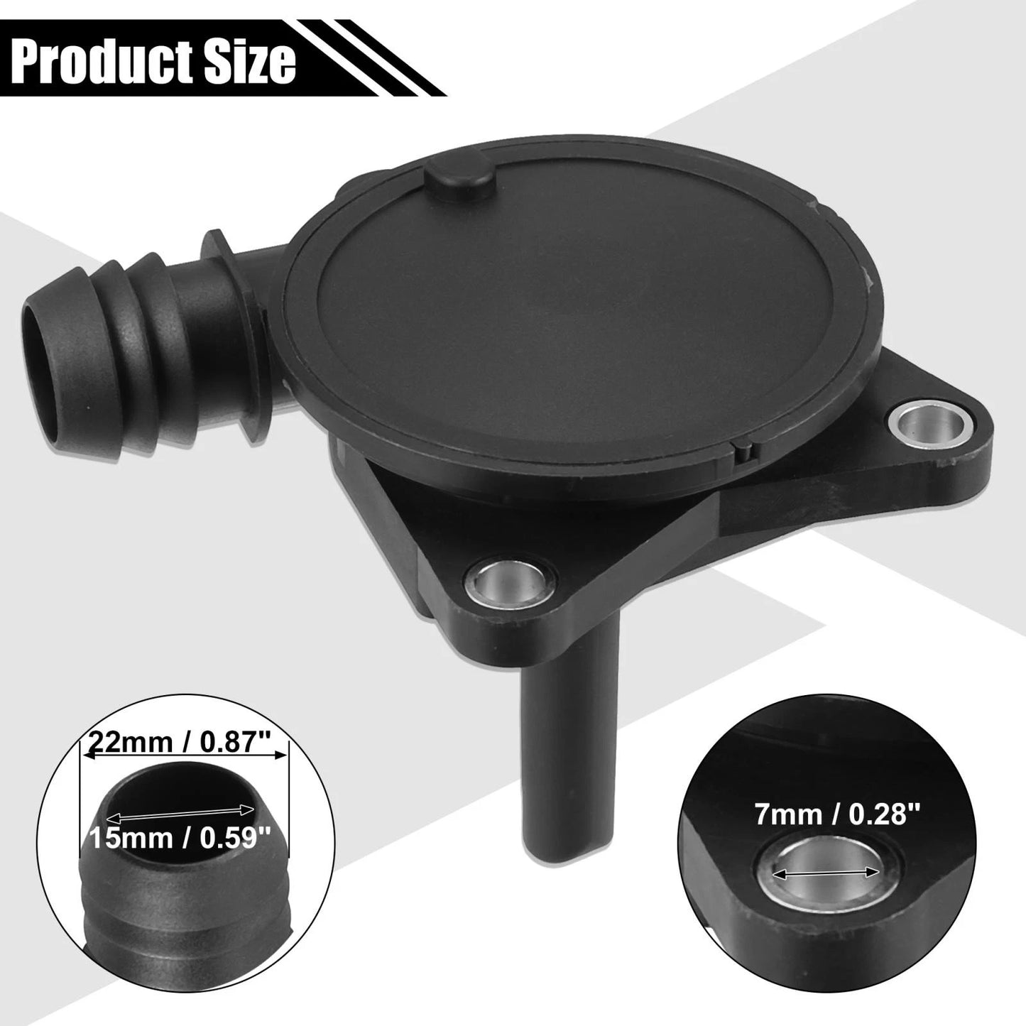 Car PVC Engine Crankcase Vent Valve for BMW 760Li, 760i (2003-2007)
