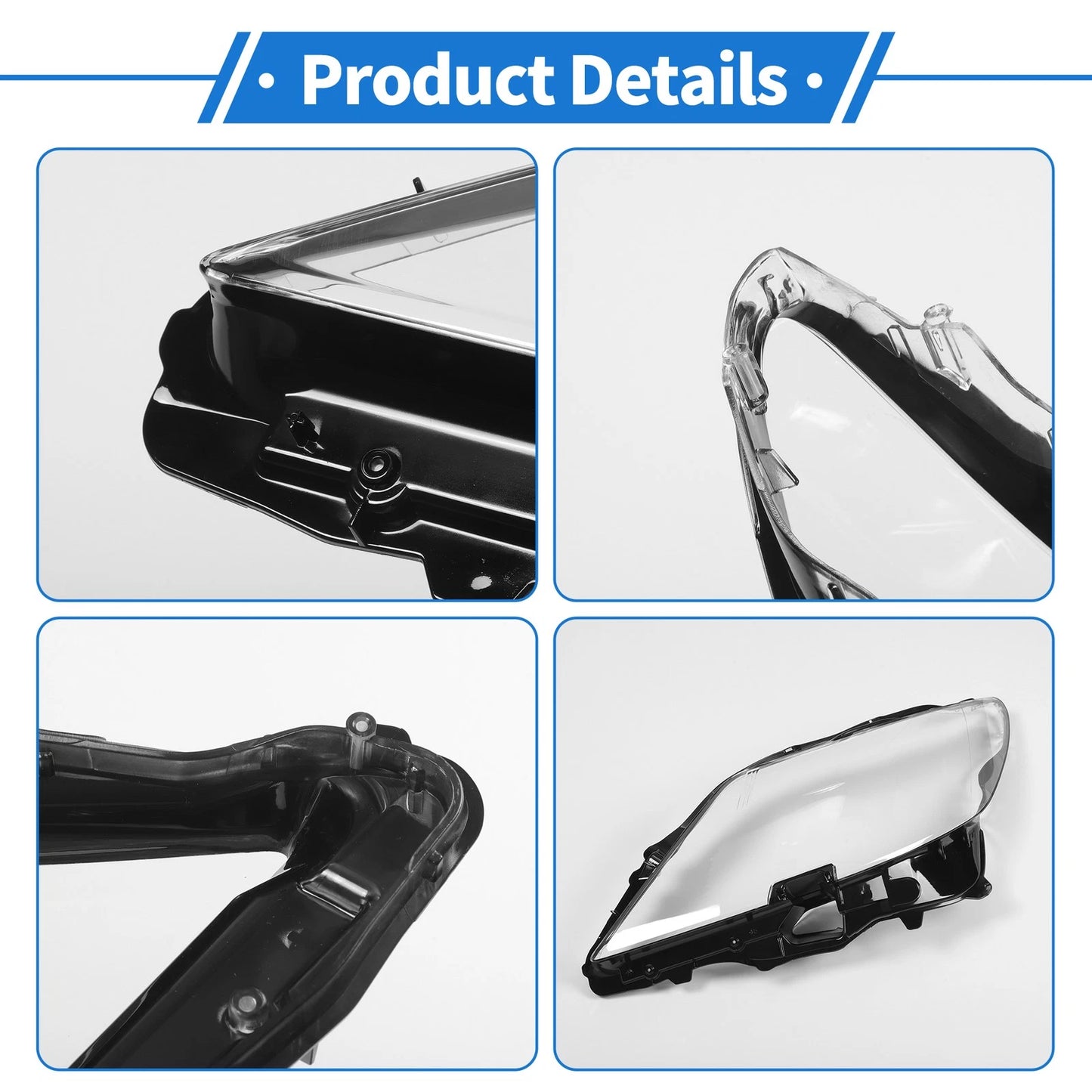 Car Front Left Headlight Lens Cover for Lexus LS460 (2007-2009)