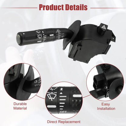 Turn Signal Switch for Ford Expedition Satin Nickel (2002)