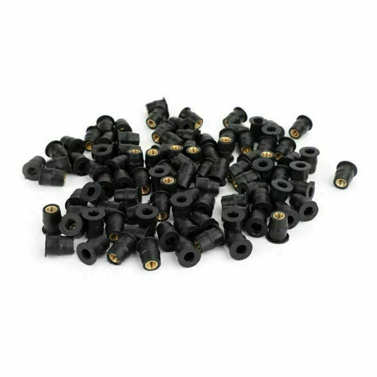 100x Neoprene M5 Vibration Dampers for Fairing Attachment (No Year)