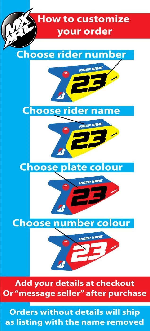 Yamaha Graphics Kit for YZF 250 YZ 250F 2019-2023 Sinister Style