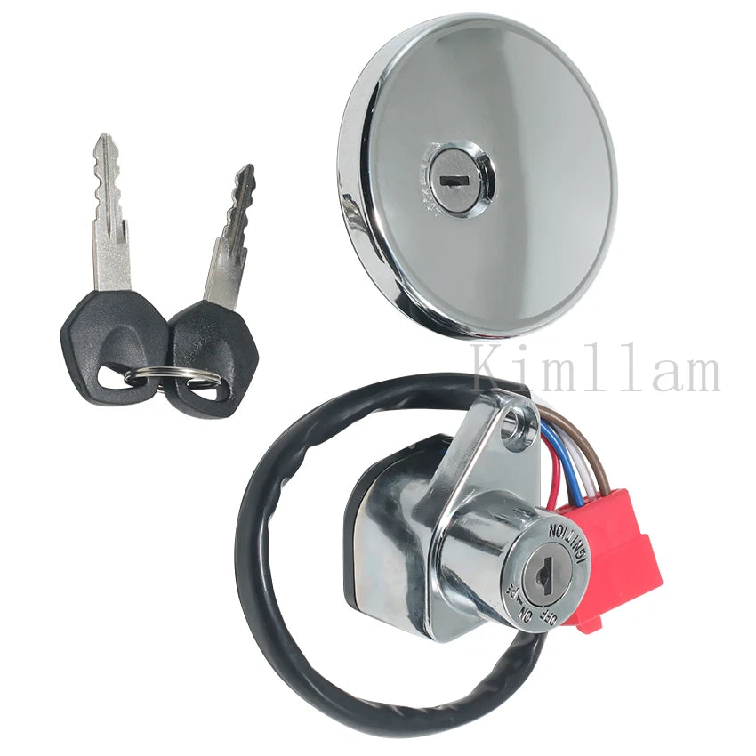 Ignition Key Switch Lock Set for Kawasaki VN800 Vulcan 800 (1995-2001)
