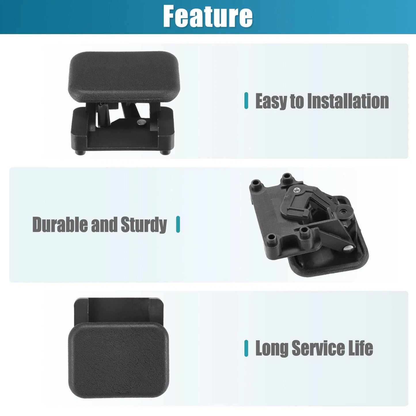 Glove Box Lid Latch Lock Cover for Chevrolet Silverado 1500 Cadillac