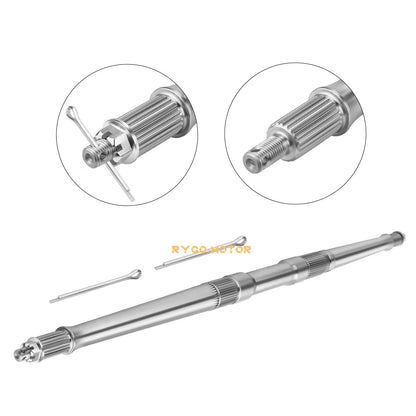 Rear Axle Shaft with Wheel Hub for Yamaha YFZ450 (2004–2005)