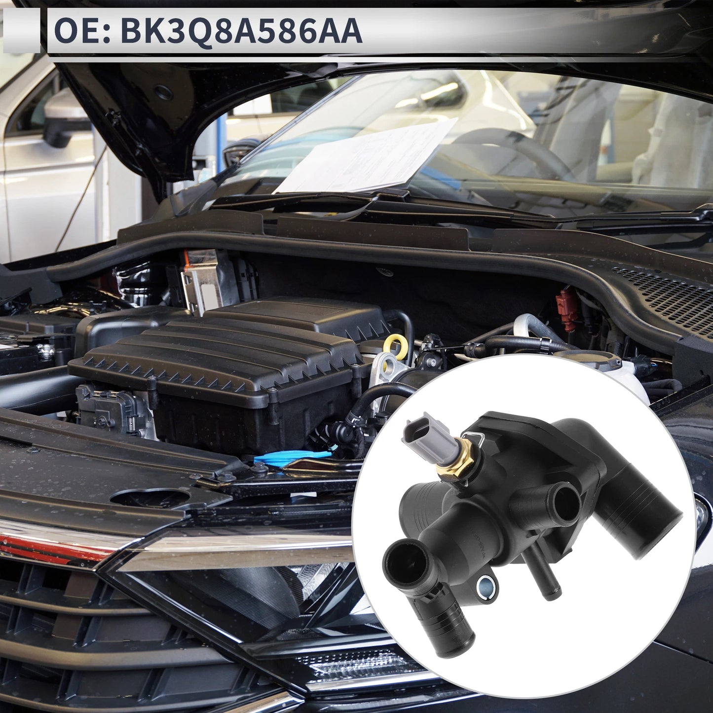 Engine Coolant Thermostat Housing for Ford Transit (2011-2018)