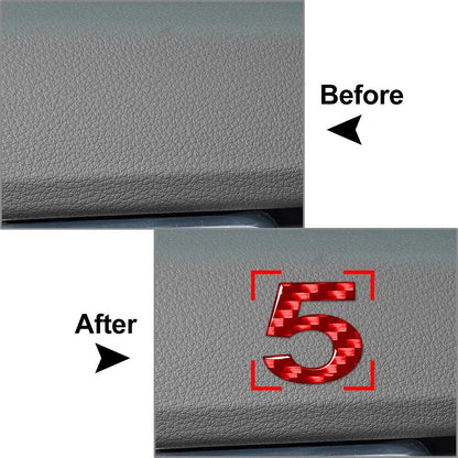 5 x Window Door Wall Car Badge Emblem Decals Stickers for Make & Model