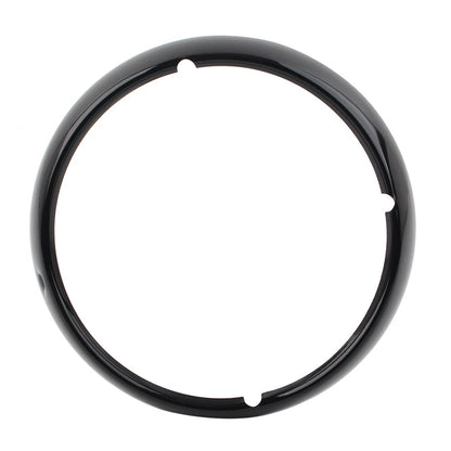 7" Headlight Trim Ring Visor Light Cover for Harley Touring Electra Street Glide (2009-2023)