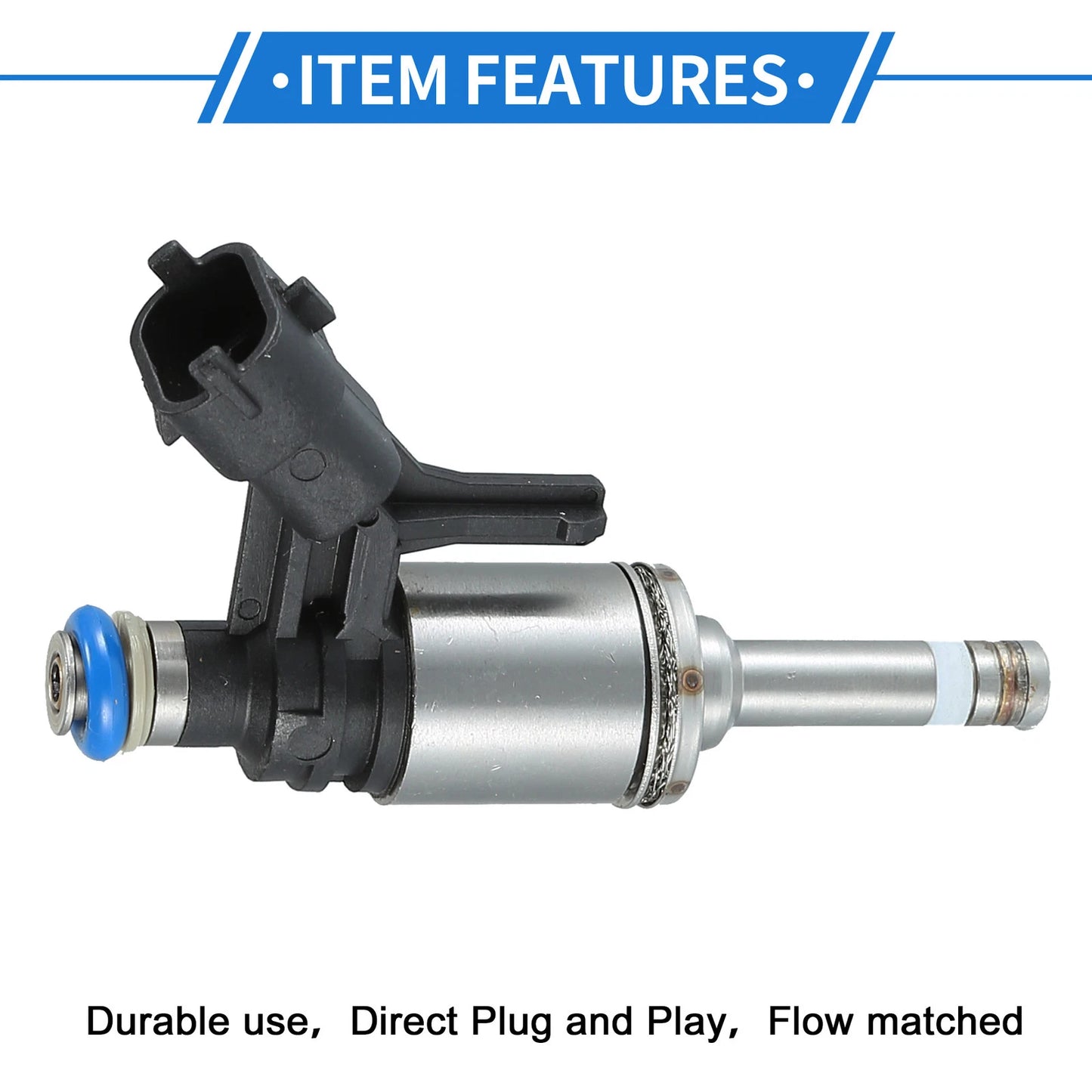 Fuel Injector 1 x No.13537591623 for PEUGEOT 508 1.6 THP (2010-2018)