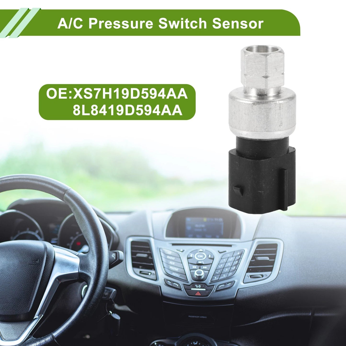 A/C Pressure Switch Sensor for Ford Mondeo III Saloon (2000-2007) 1 x Pcs
