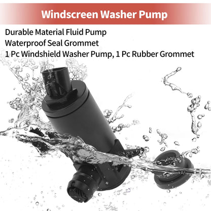 Windshield Washer Pump with Grommet for Toyota (2000-2005)