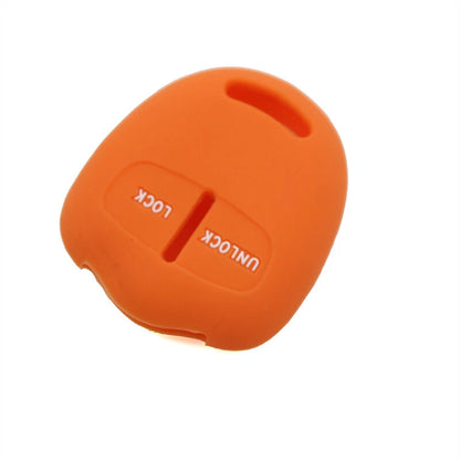 Orange Silicone FOB Key Cover Bag fit for MITSUBISHI Lancer Evolution Grandis
