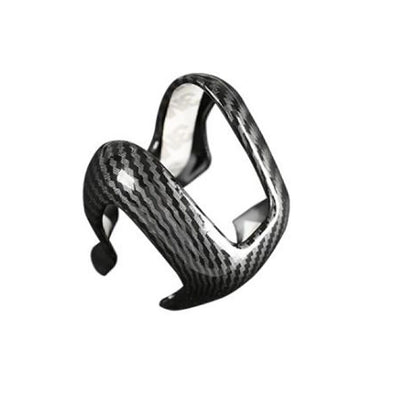 Carbon Fiber Look Gear Shift Knob Cover for Volvo V60 V90 (2018 - Present)