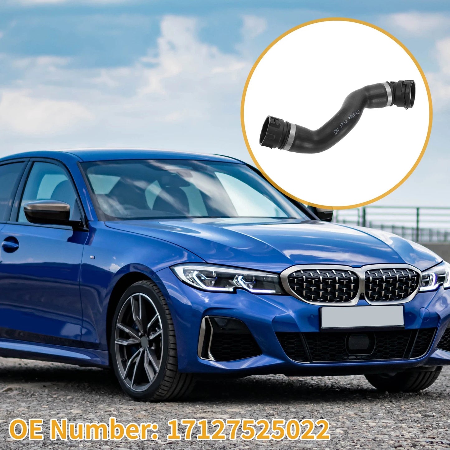 Thermostat Water Hose for BMW 1 Series E81 E82 E87 (2004-2013)